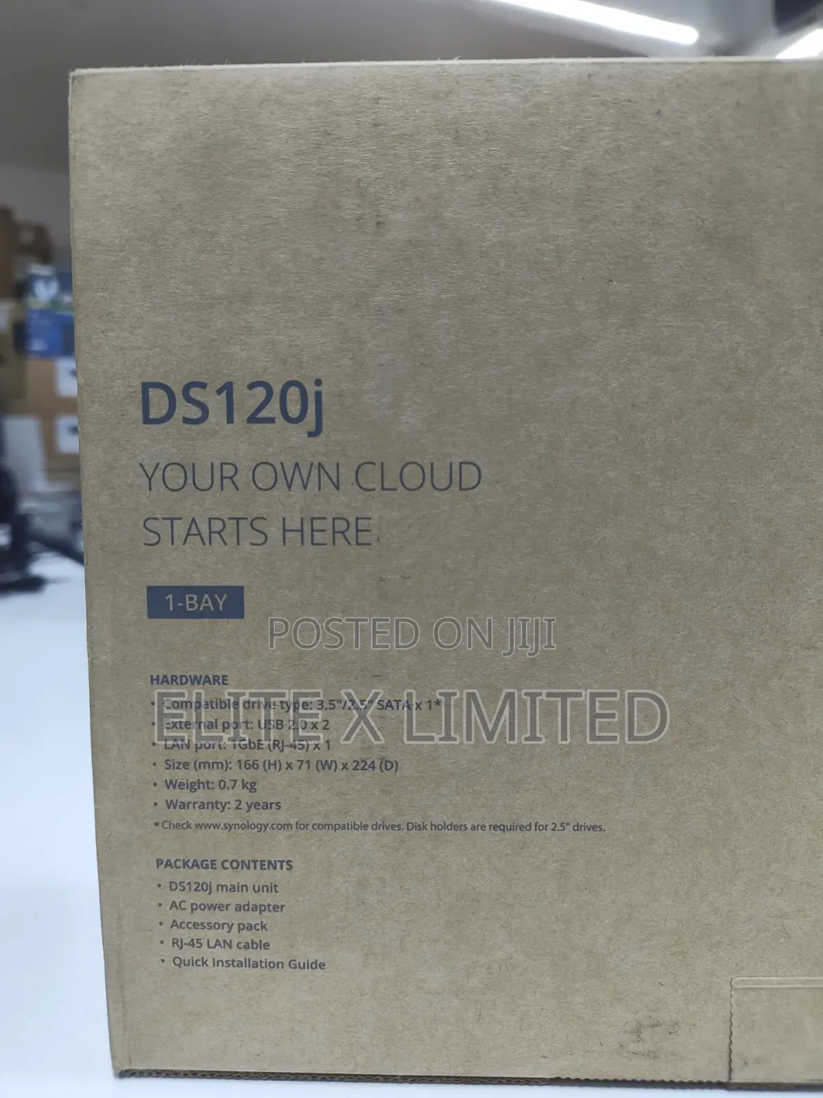 Synology Diskstation Ds120j (1-Bay)