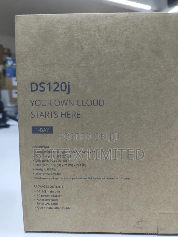 Synology Diskstation Ds120j (1-Bay) - thumbnail 4