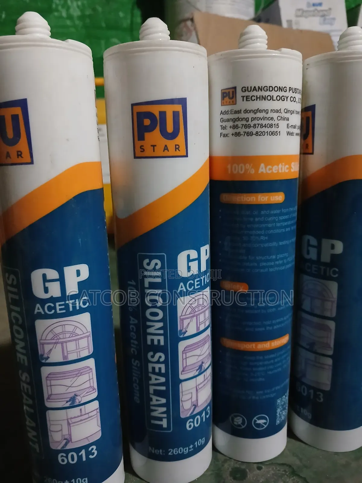 Pu Star Silicone Sealant – Strong, Flexible Waterproof Adhesive