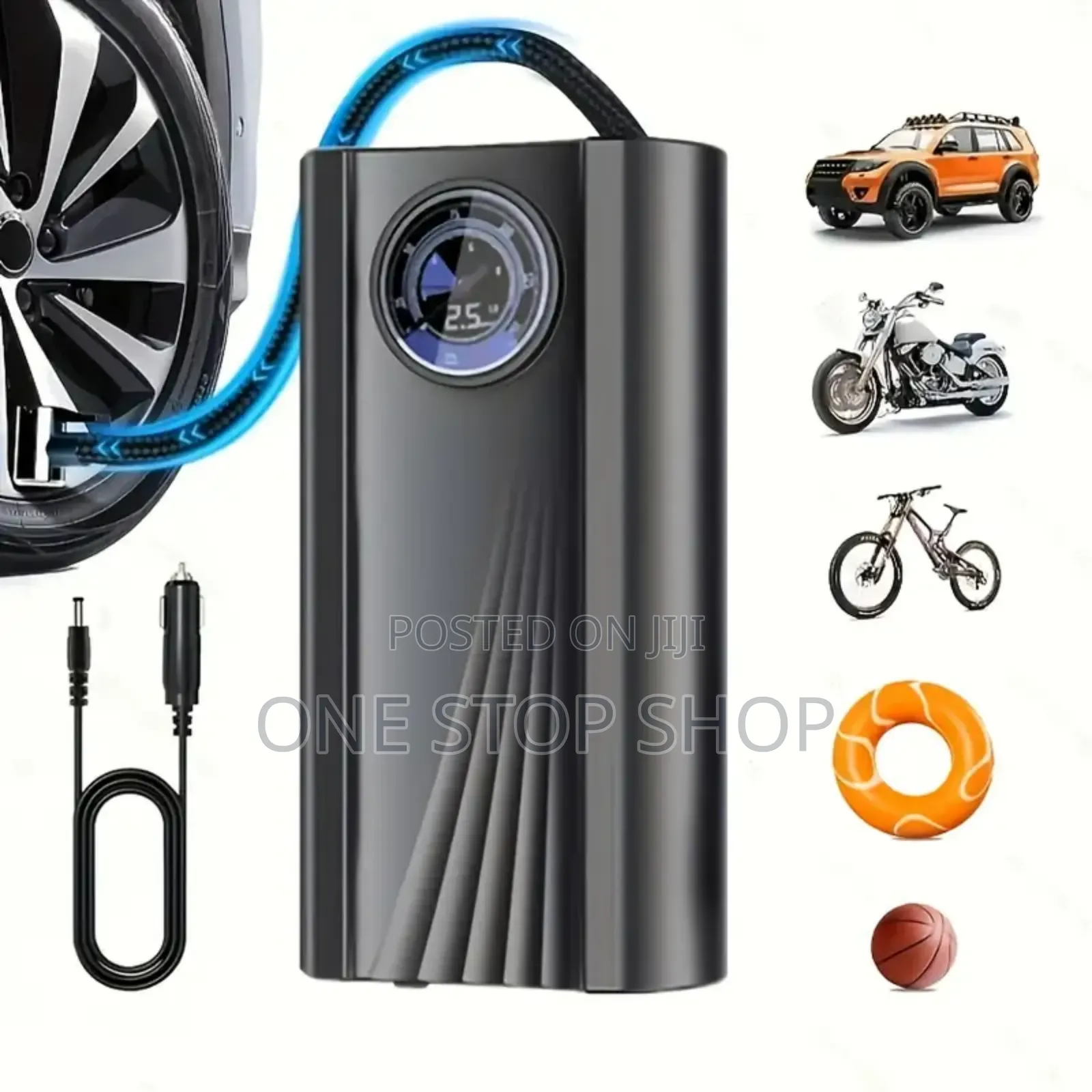Portable Car Tyre Inflator 150psi Inflatable Pump
