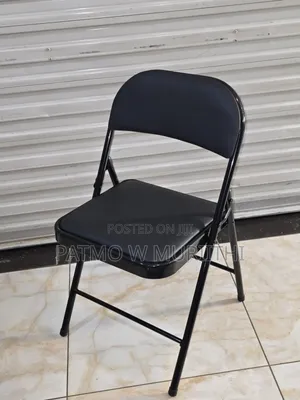 Padded Metal Folding Chair
