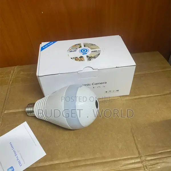 Wireless Bulb CCTV Camera – Wifi Smart Security Solution