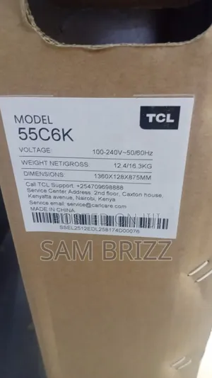 Tcl 55" C6k Qd Mini Led