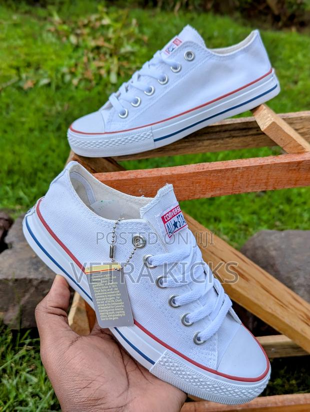 Converse All White Sneakers – Classic Casual Shoes Kenya