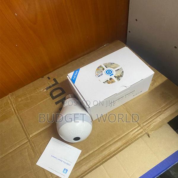 Smart Bulb Camera With Mobile App Control - main view
