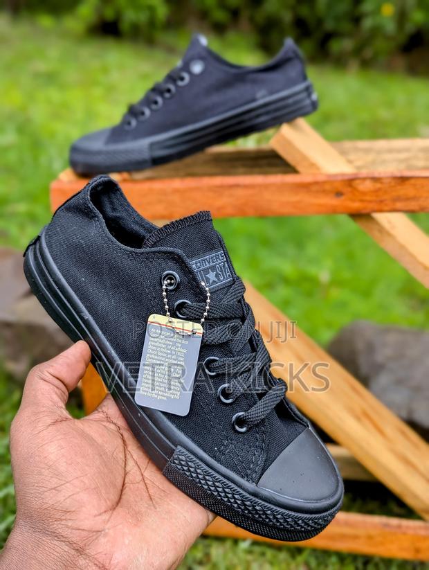 Converse Black Sneakers – Classic Casual Shoes Kenya