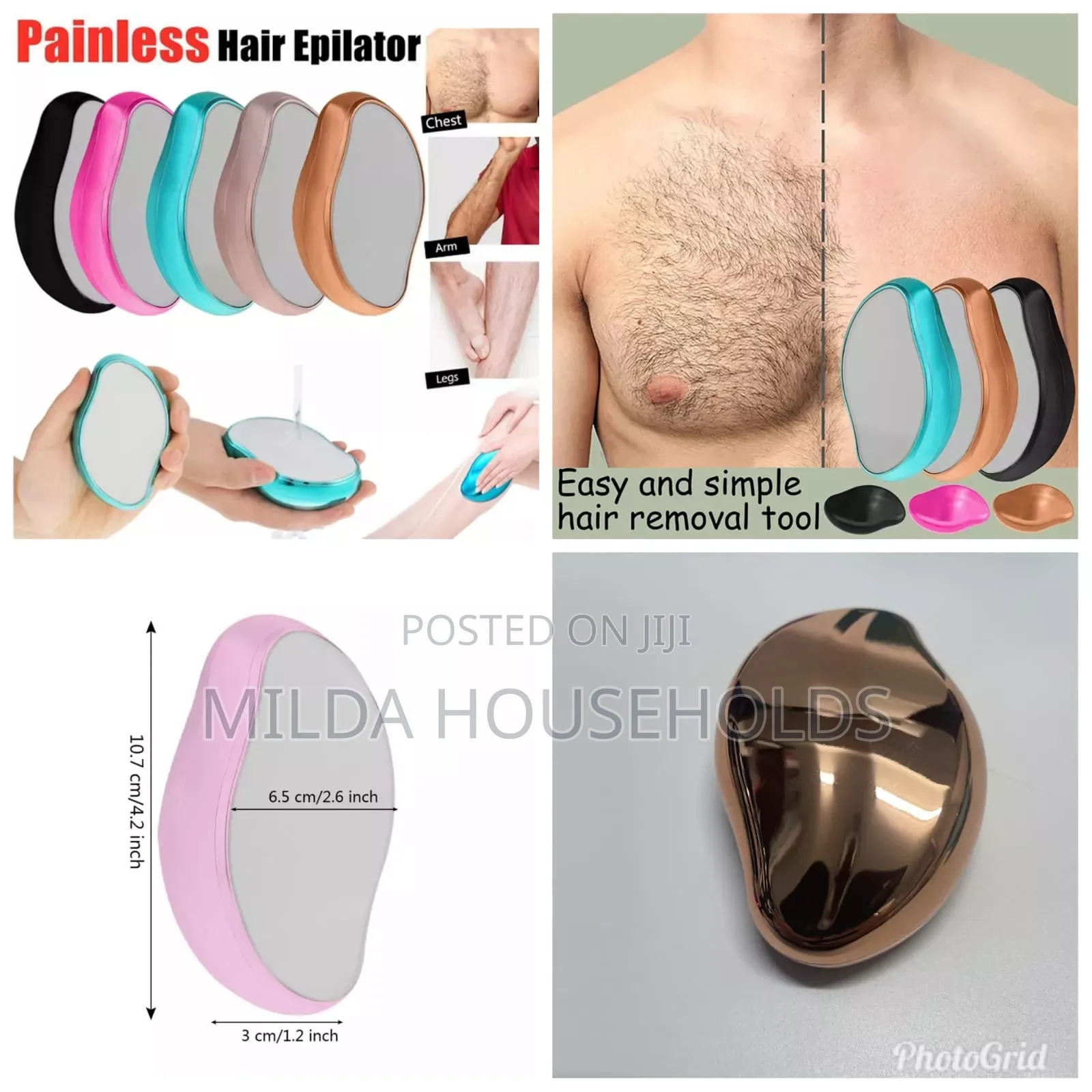 Painless Hair Epilator Removal Crystal Reusable Care Beauty