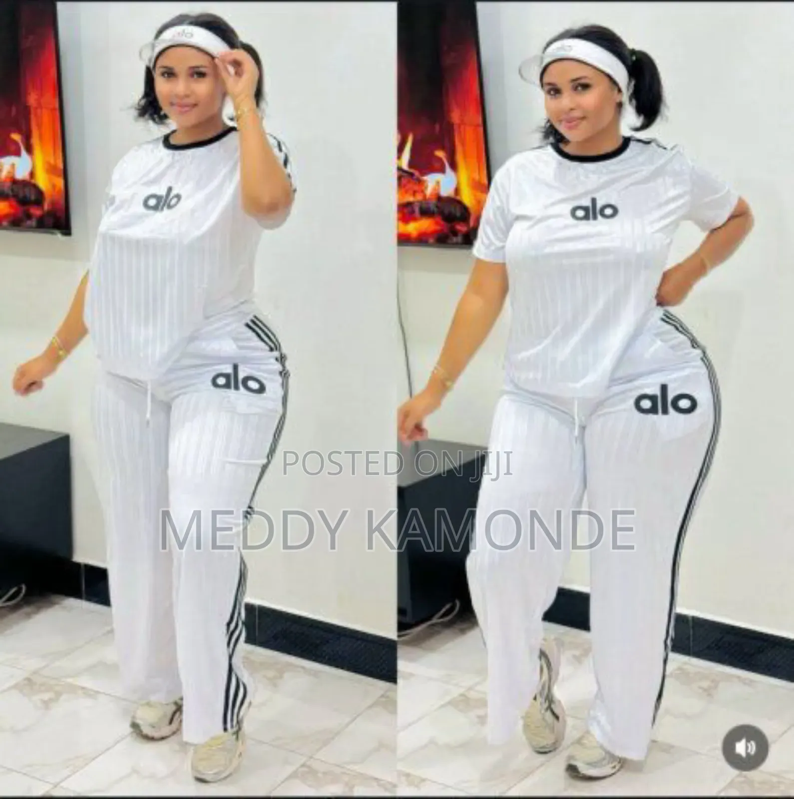 White Alo Tracksuit