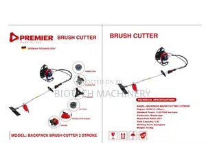 Bag Pack Brush Cutter