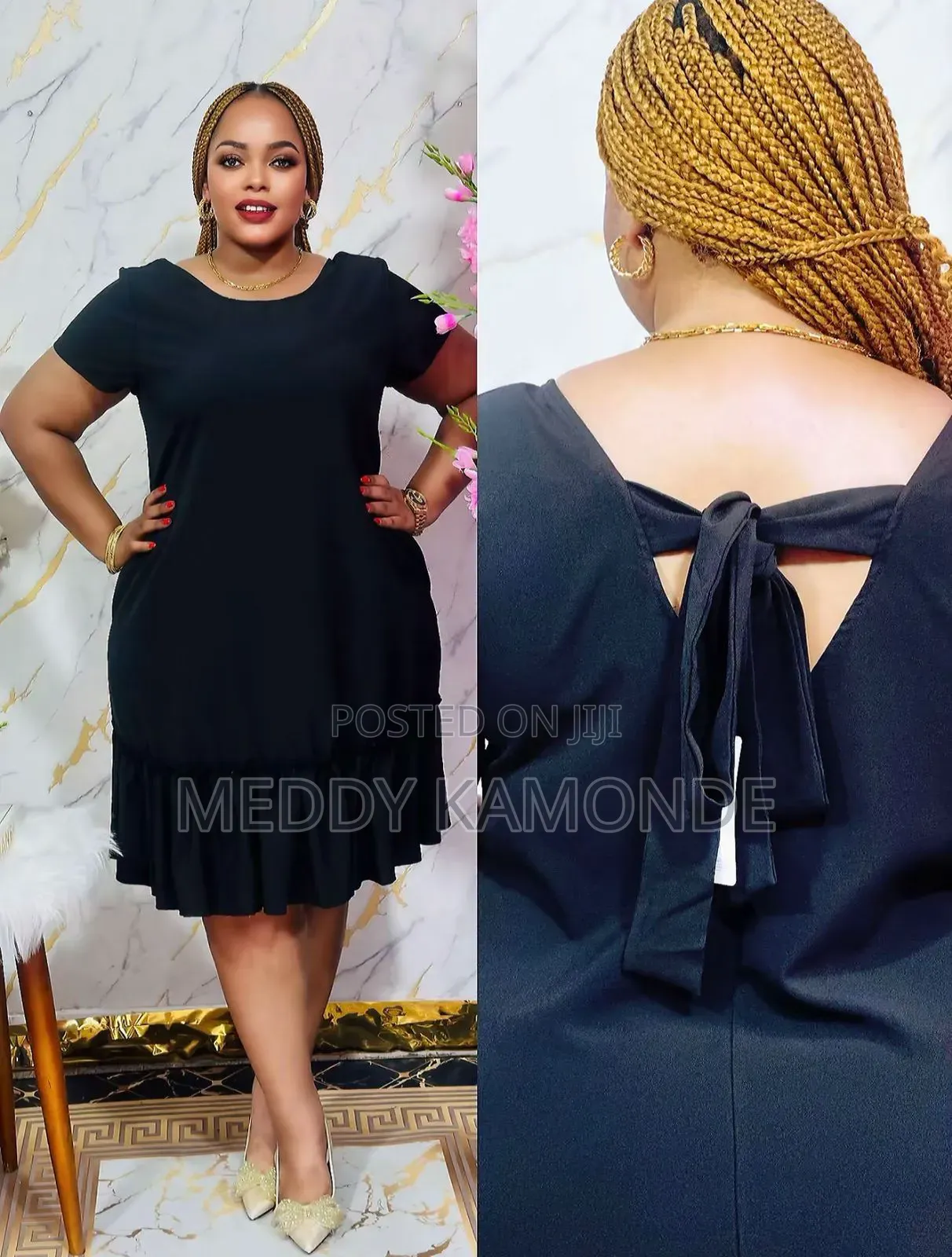 Peach Peach Shift Dress