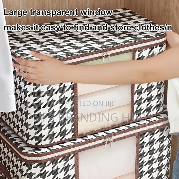 2in1 Foldable Large Cloth Organiser Storage Box S.A - main view