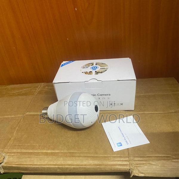 360° CCTV Camera Bulb – Perfect for Indoor Security - main view