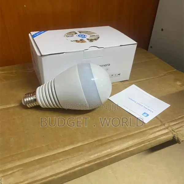 Hd Wifi CCTV Bulb Camera – Easy Installation in Seconds
