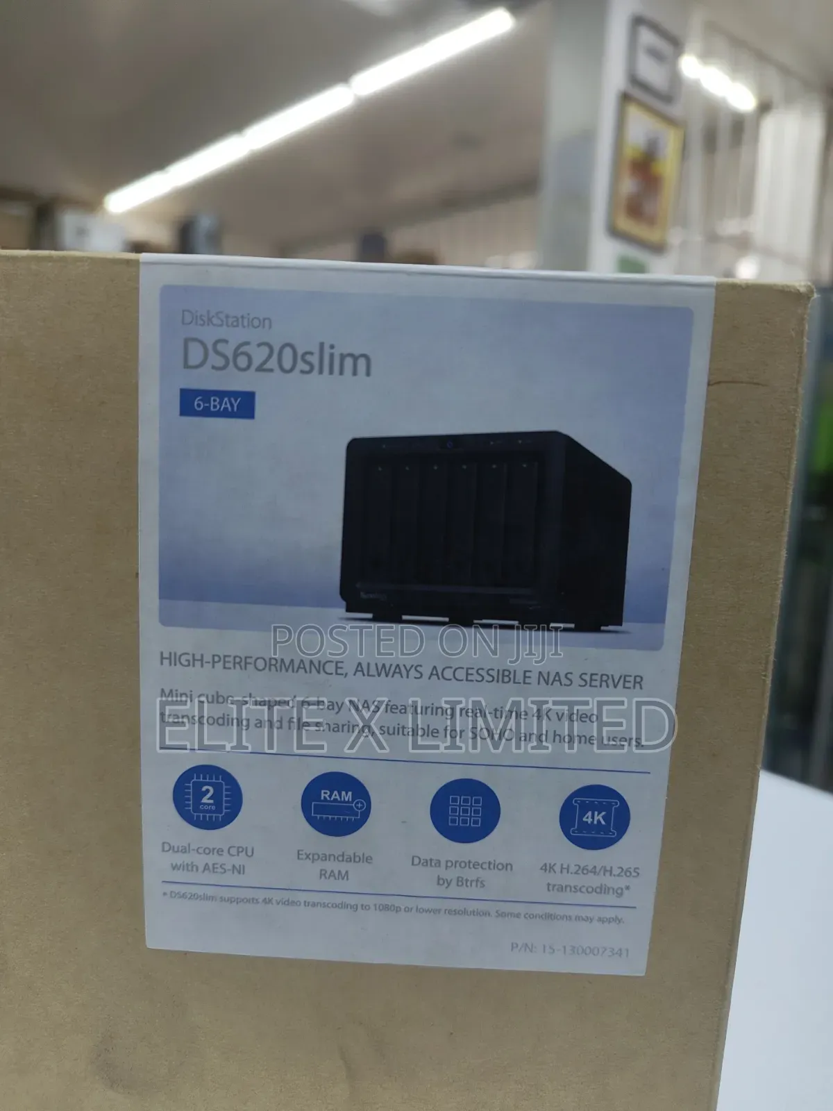 Synology Diskstation Ds620slim (6-Bay)