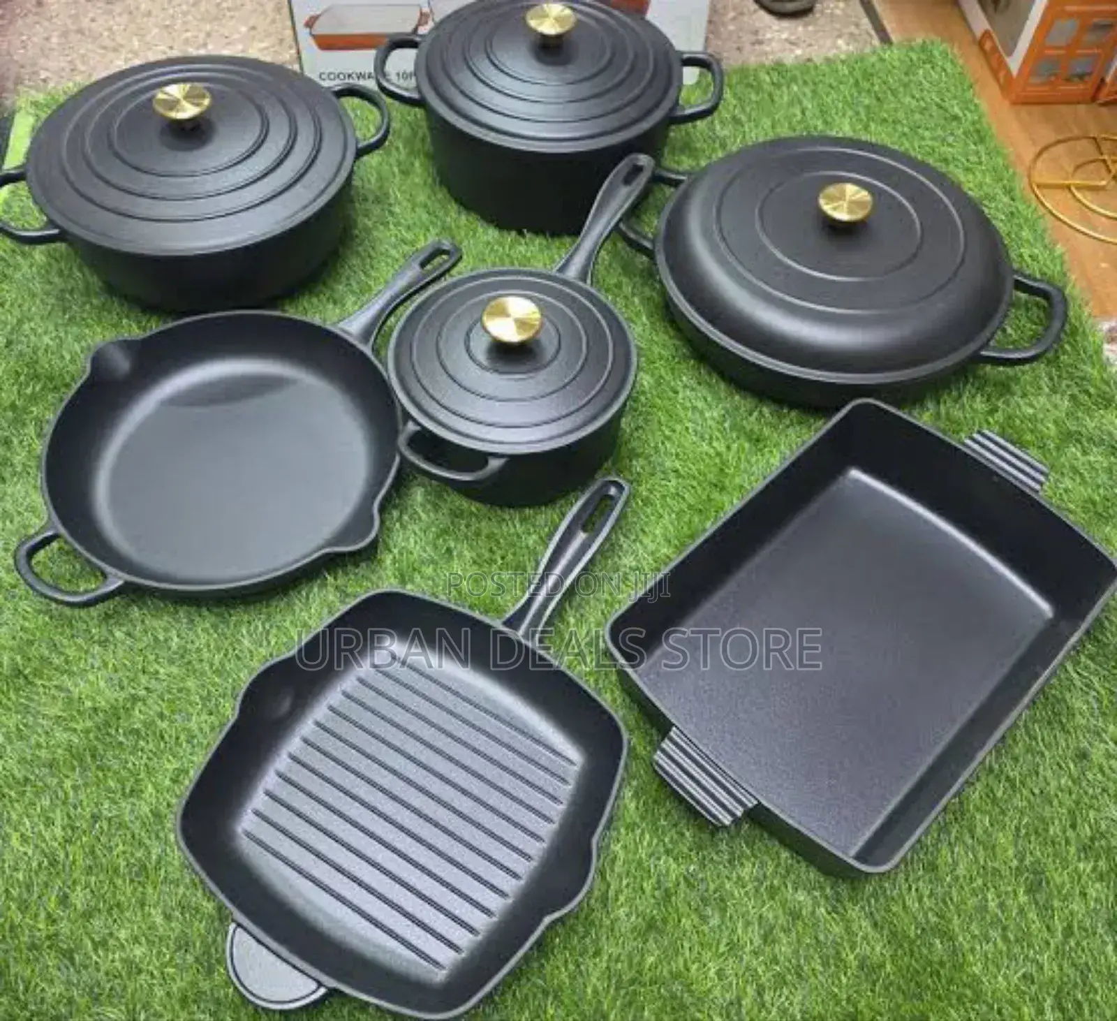 The Cast Iron Cooking Pot - Enamel Multi-Purpose Pot for Kitchen