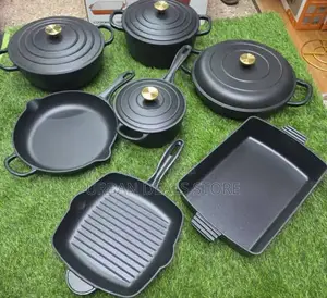 The Cast Iron Cooking Pot - Enamel Multi-Purpose Pot for Kitchen