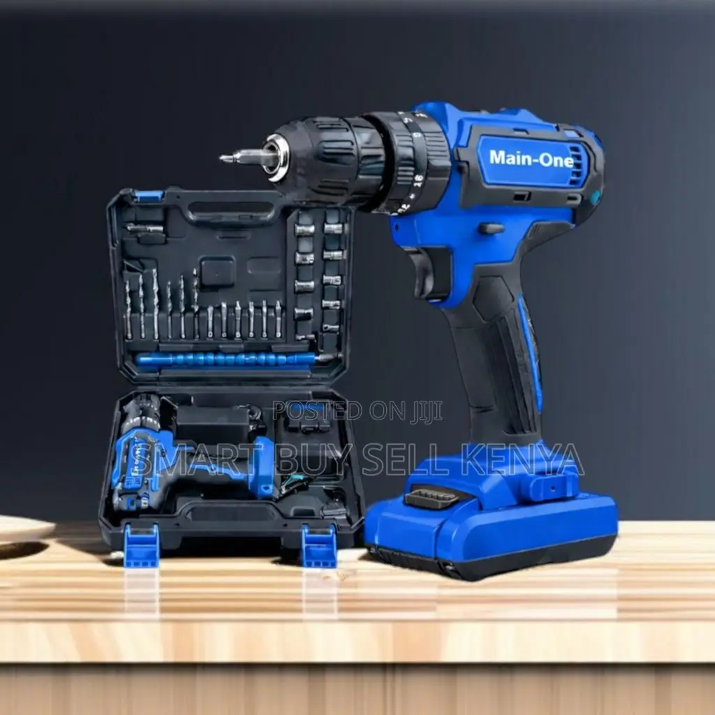 Heavy Duty Power Cordless Drill With Drilling and Impact Function