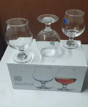 6 PCS Short Wine Glasses 330ml