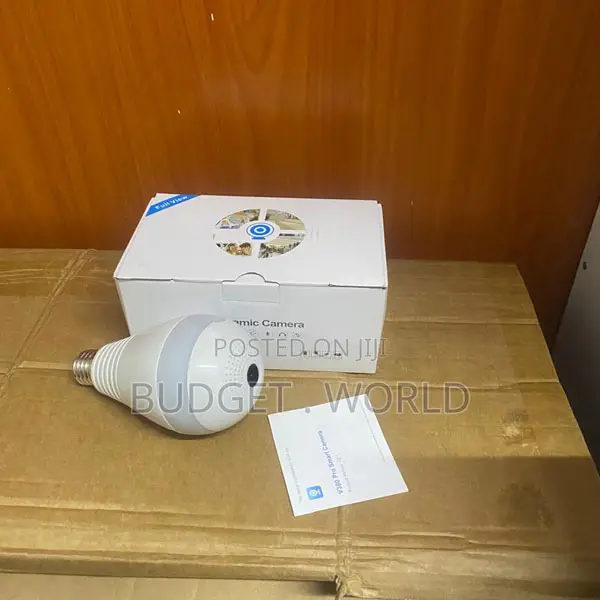 Wifi Ip Bulb Camera – Reliable Stable Connection 360
