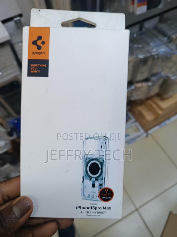 Silio Spigen Hybrid Magfit Digital Printing iPhone 15 Pro Max Case - main view