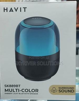 Havit Bluetooth Speaker With Multi Colour Ambient Light Sk889bt - thumbnail 2