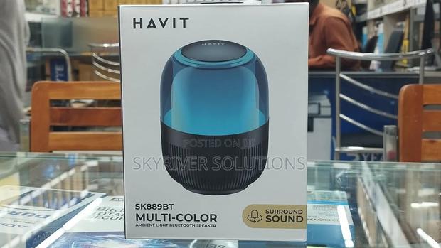 Havit Bluetooth Speaker With Multi Colour Ambient Light Sk889bt - thumbnail 3