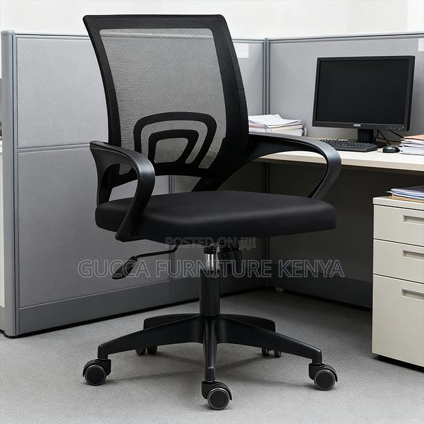 Mid-back Mesh Clerical Mesh Task Chair - thumbnail 9