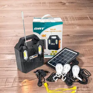 Dat at-9028b Bright Led Bulbs Solar Home Lighting System Kit