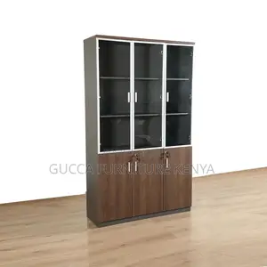 3-door's Wooden Office Filling Cabinet