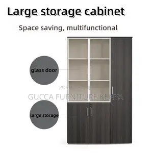 3-door's Wooden Office Filling Cabinet