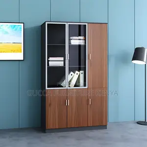 3-door's Wooden Office Filling Cabinet