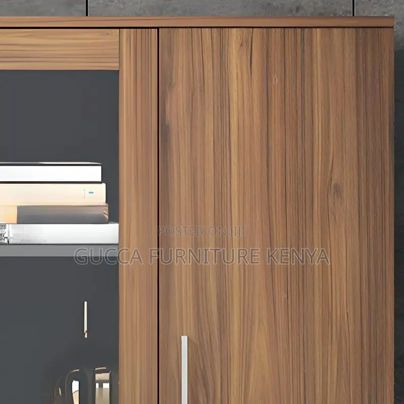 3-door's Wooden Office Filling Cabinet