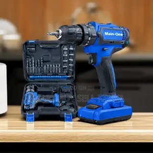 Easy Handling Cordless Drill With Drilling and Impact Function