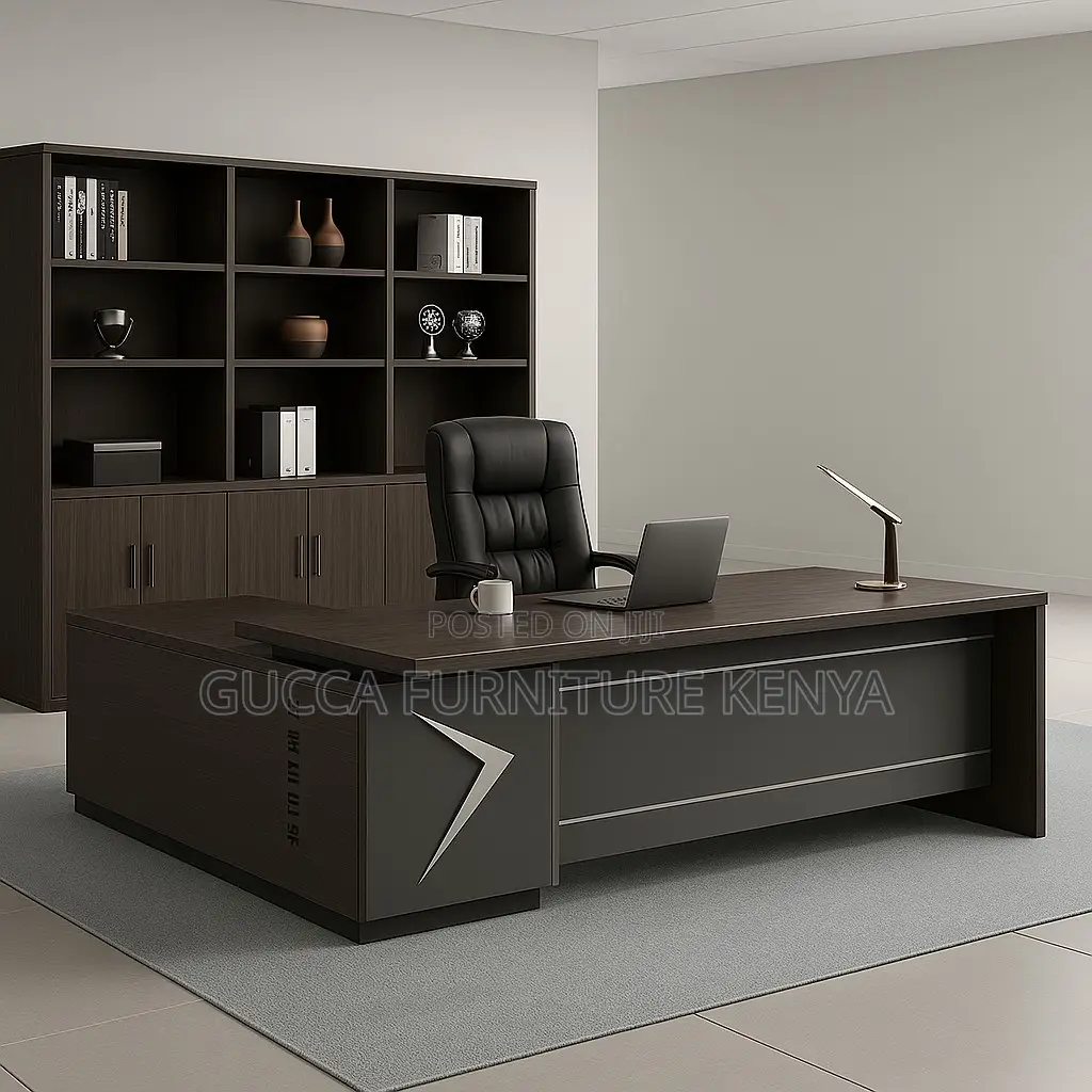 Director's 180cm L-shaped Office Table