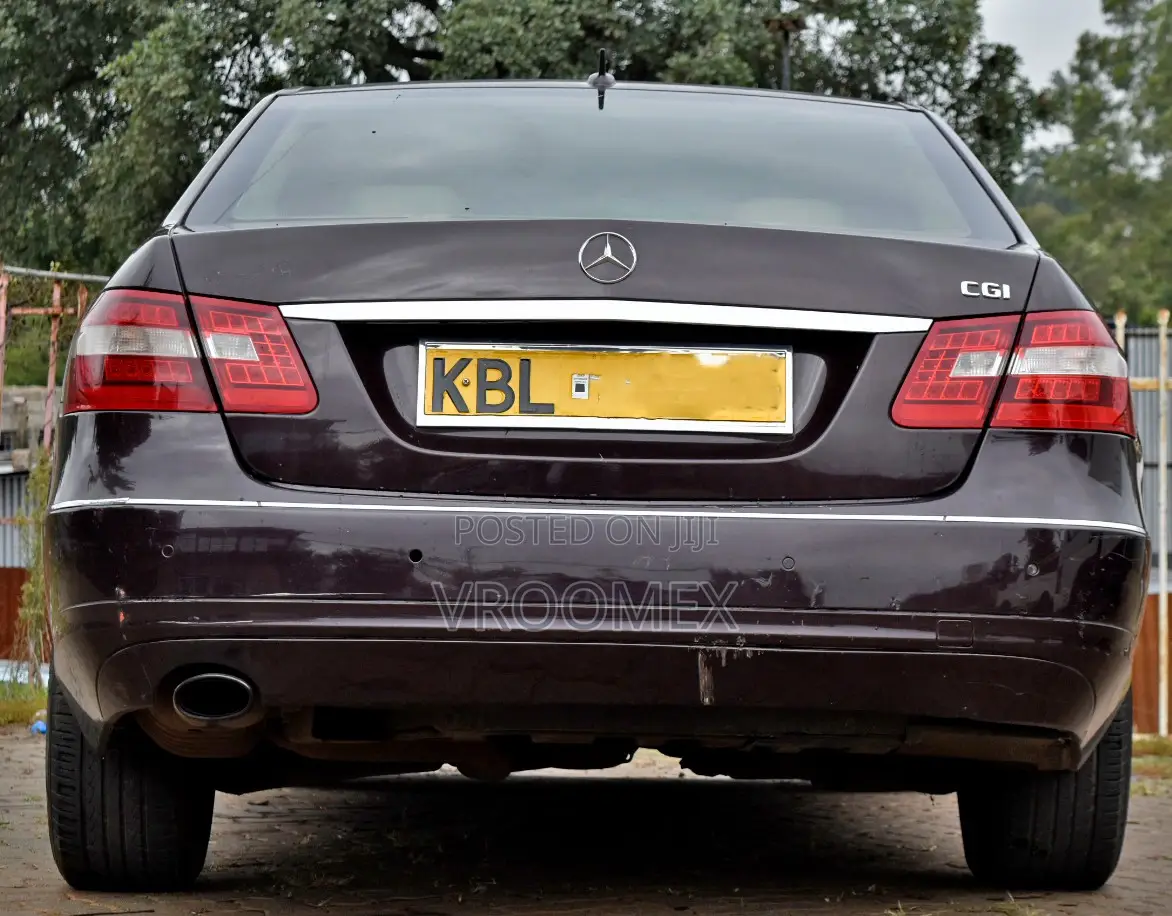 Mercedes-Benz E250 2010 Maroon