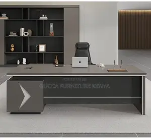Director's 180cm L-shaped Office Table