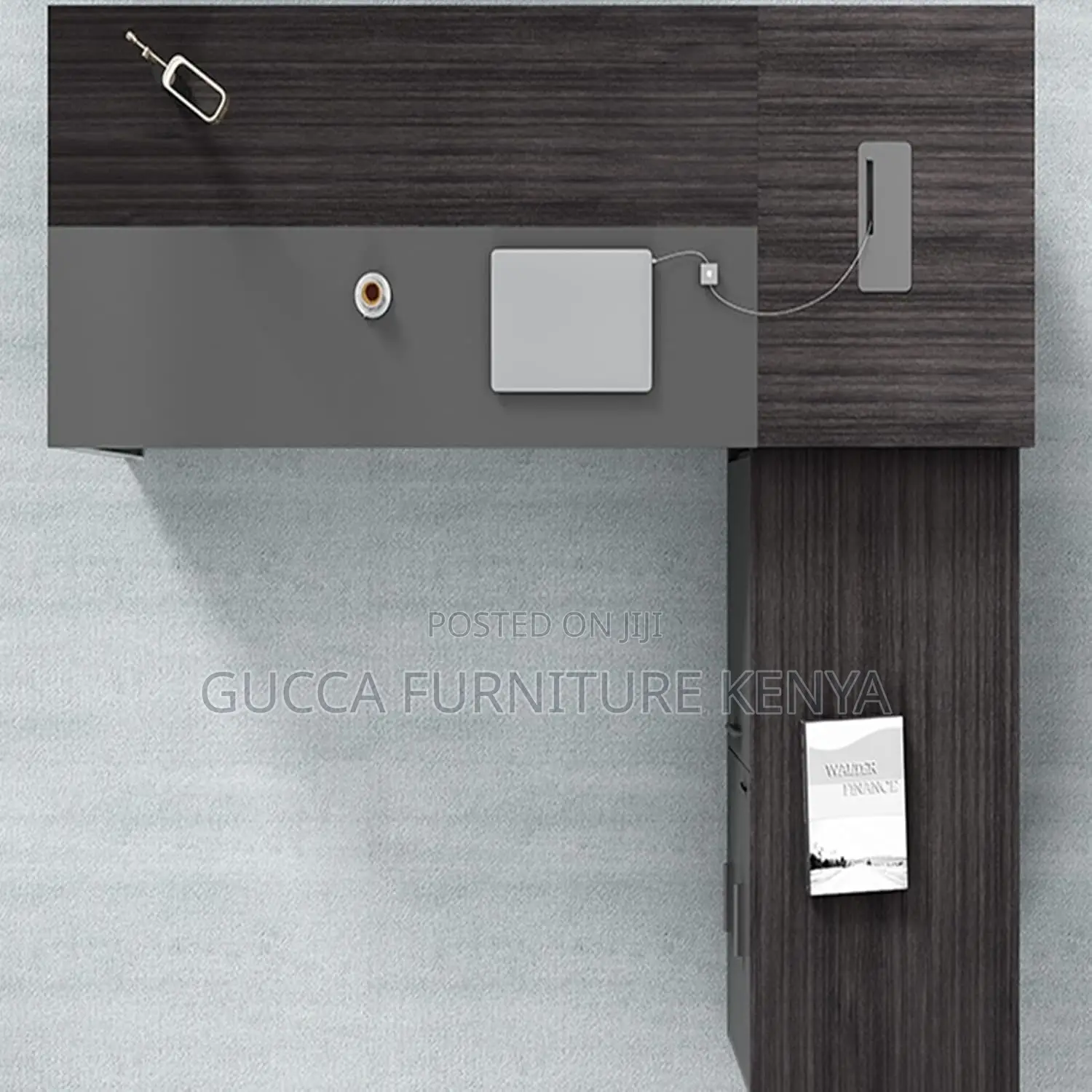 Director's 180cm L-shaped Office Table