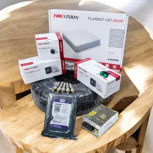 Hikvision 3 1080p Full Hd Remote Viewing CCTV Cameras Full System Kit