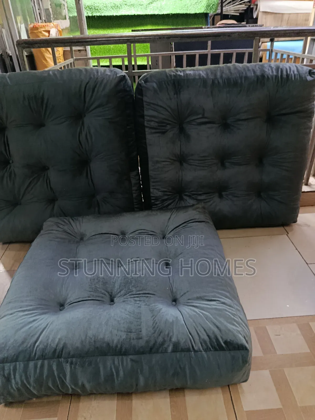 Tufted Floor Pillows