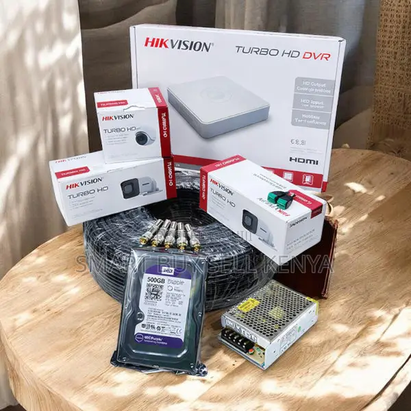 Hikvision 3 1080p Full Hd 2mp Waterproof CCTV Cameras Full System Kit
