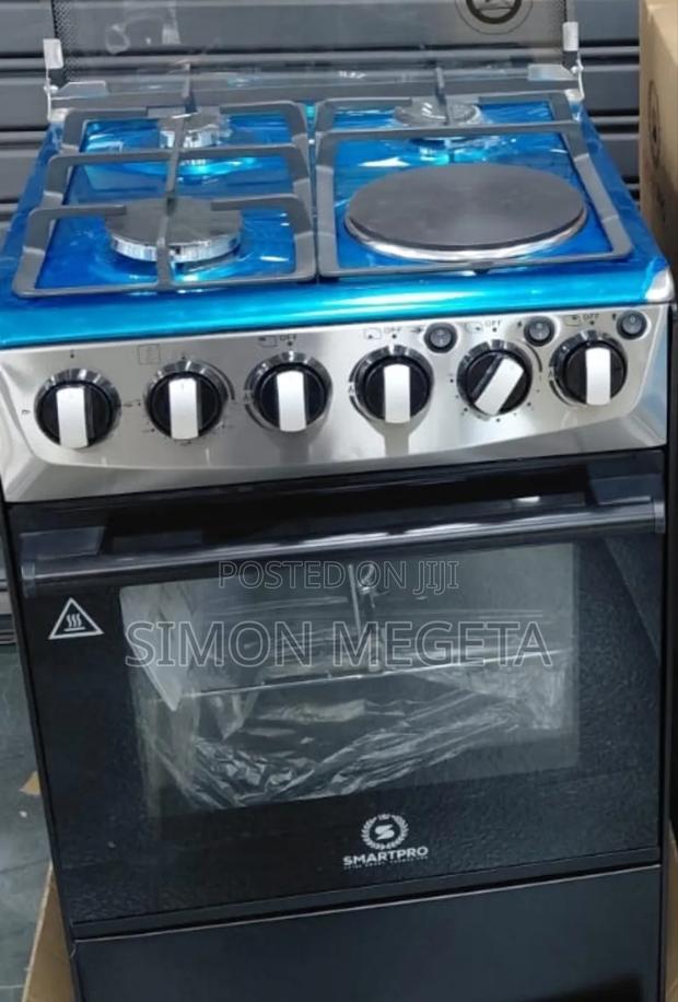 Smartpro 50×55 3 Gas + 1 Electric Standing Cooker