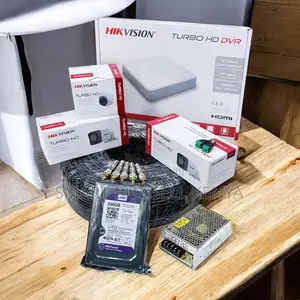Hikvision 3 1080p Full Hd 20m Ir Distance CCTV Cameras Full System Kit