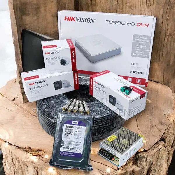 Hikvision 3 1080p Full Hd 2mp Android Support CCTV Cameras System Kit