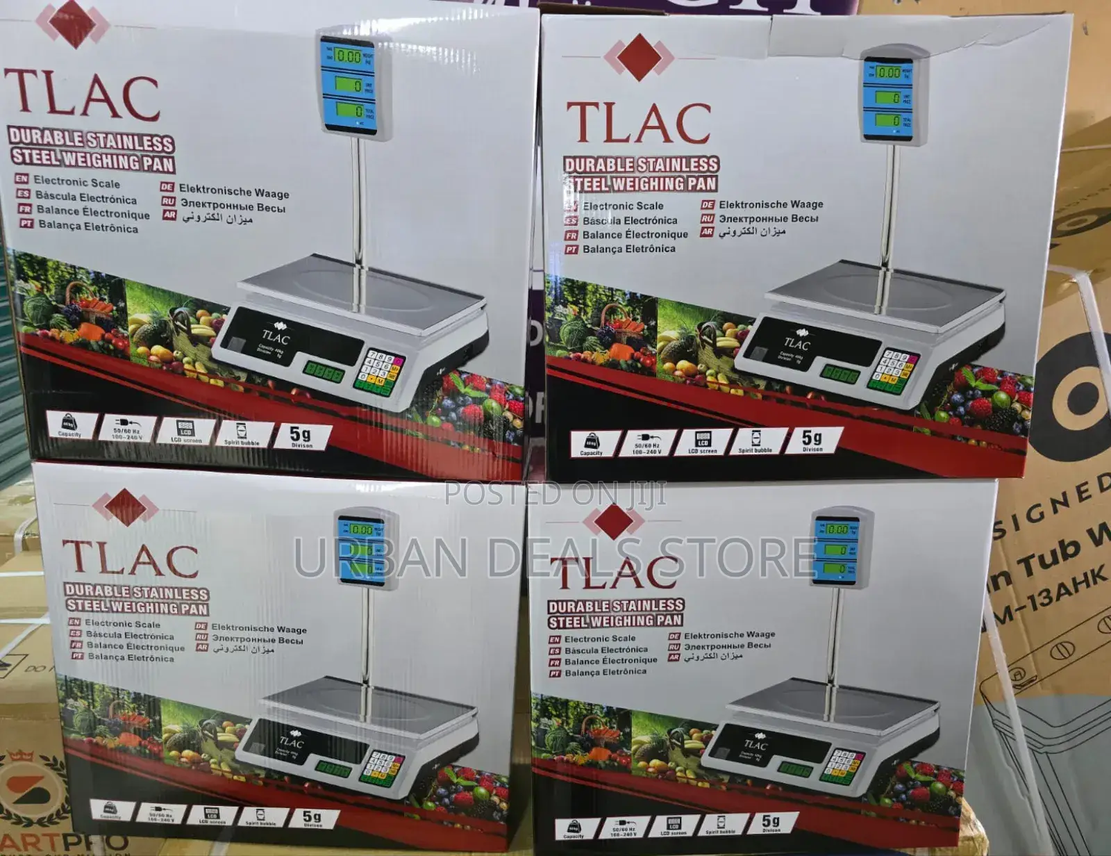 Tlac 40 KGS Acs-40 Digital Computing Weighing Scale With Arm