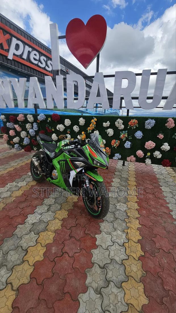 Motorcycle 2021 Green - thumbnail 2
