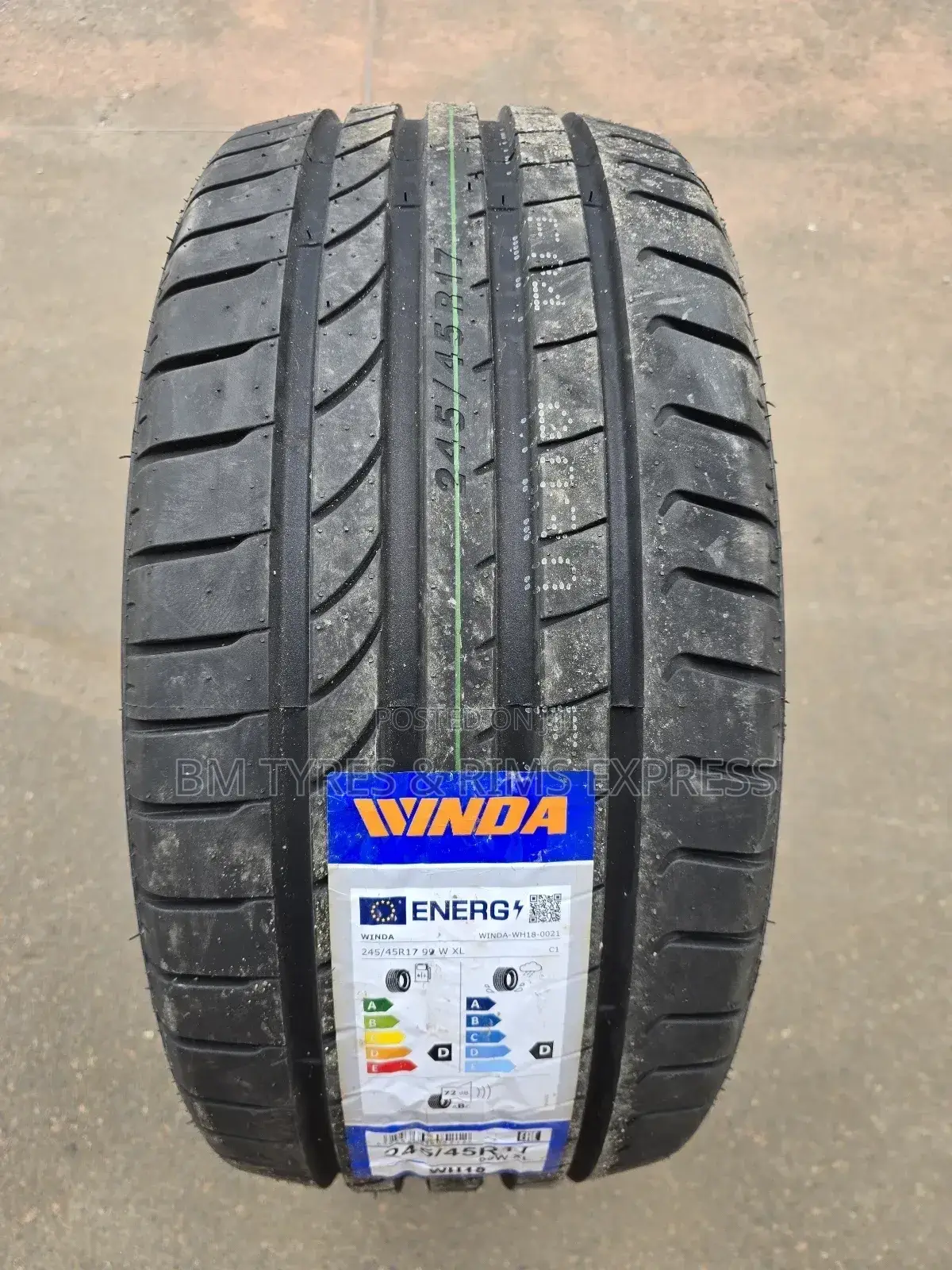 245 /45 R17 Winda Tyres (Highway Terrrain)