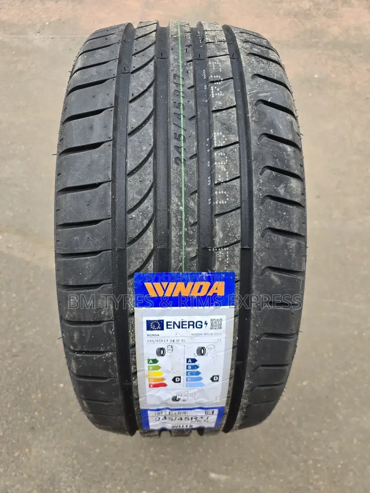 245 /45 R17 Winda Tyres (Highway Terrrain)