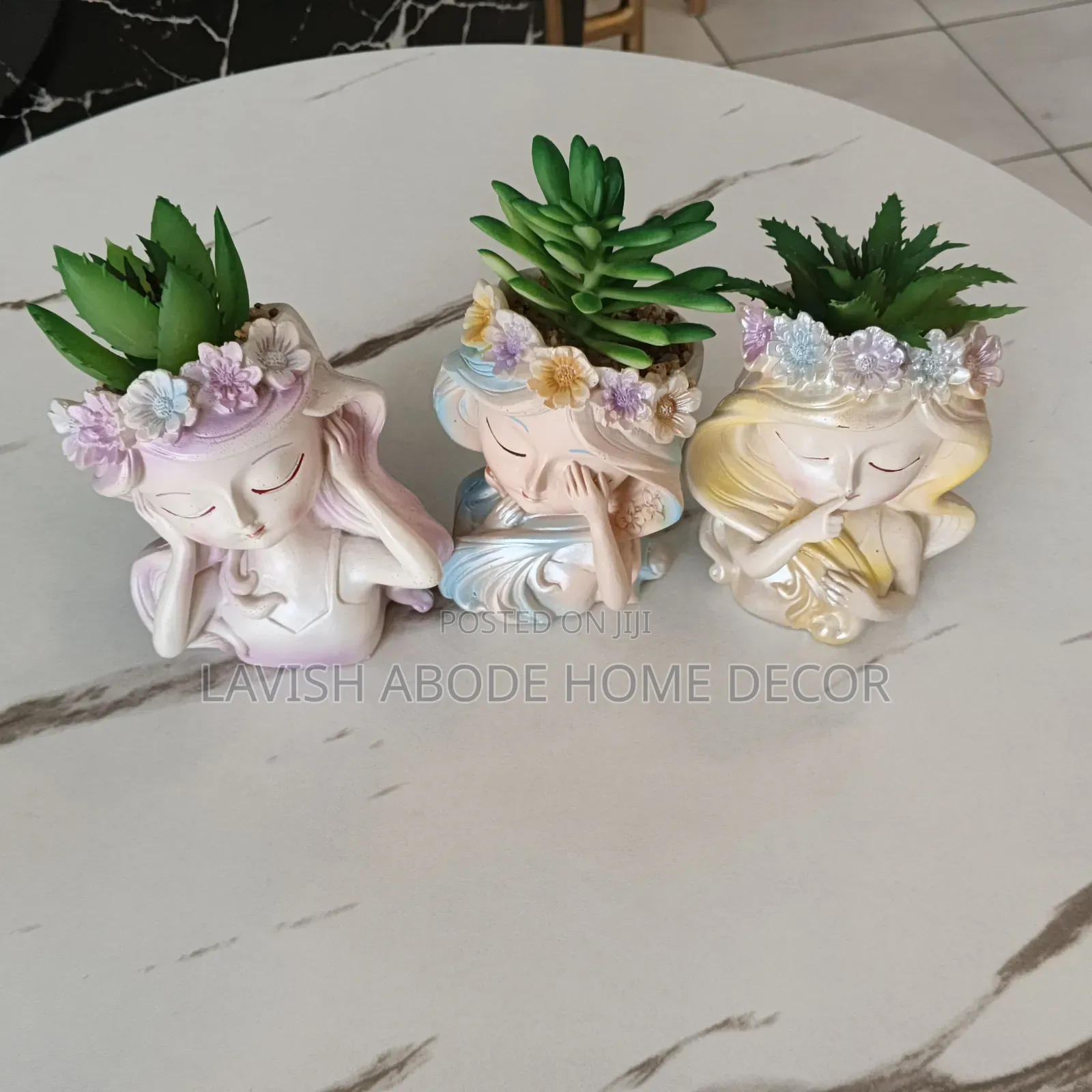 Artificial Doll Succulent Flower Deco