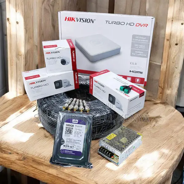 Hikvision 3 1080p Hd 2mp Cost-Effective CCTV Cameras Full System Kit