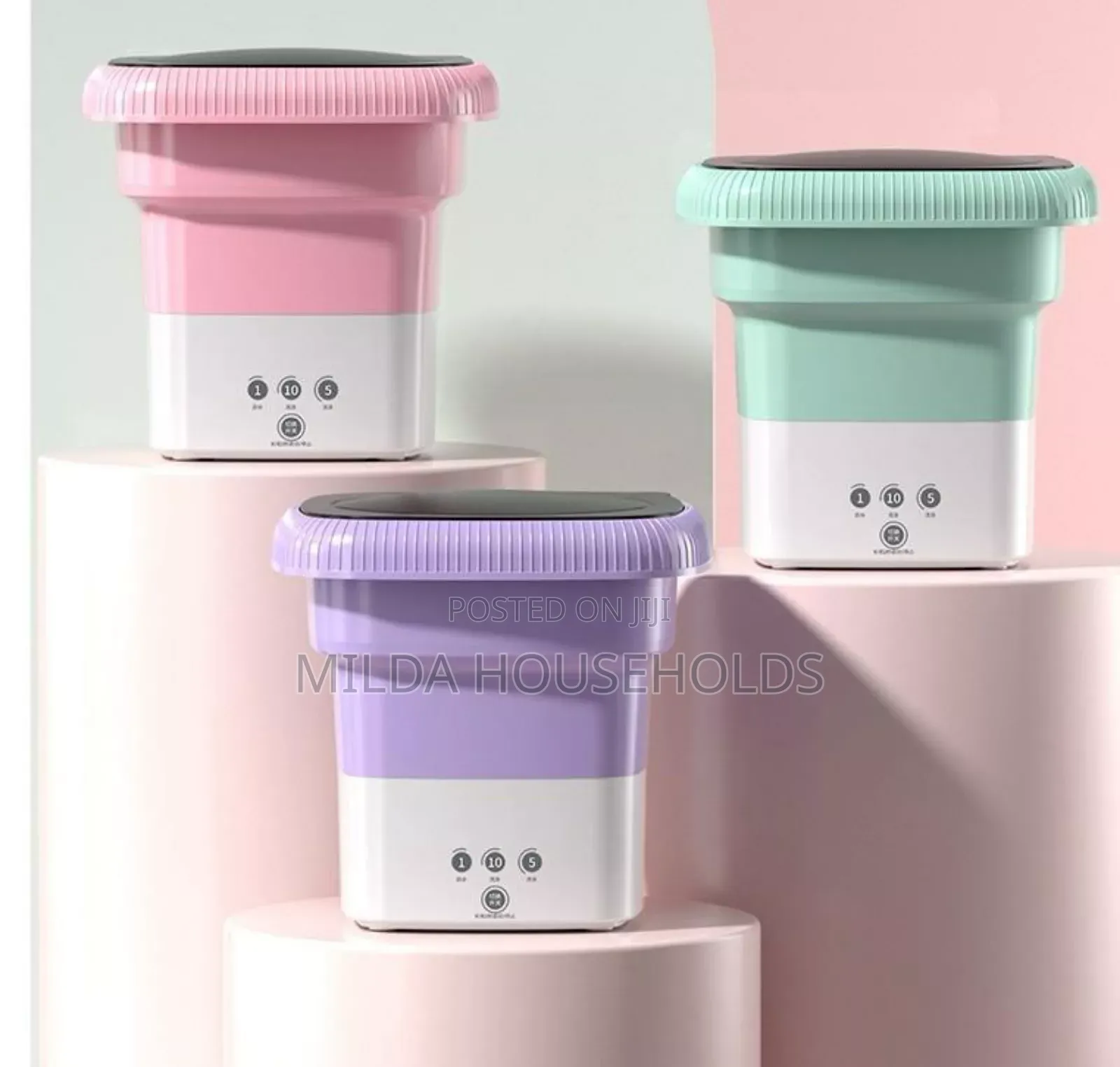 Foldable Washing Machine.
